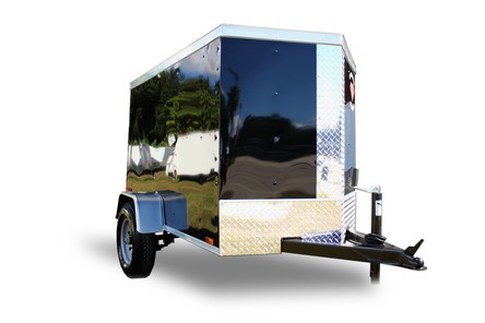 Diamond Cargo 4x6 Single Axle - Single Door