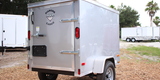 Diamond Cargo 4x6 Single Axle - Single Door