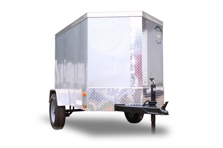 Diamond Cargo 4x6 Single Axle - Single Door