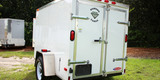 Diamond Cargo 5x8 Single Axle - Barn Doors