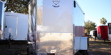 Diamond Cargo 5x8 Single Axle - Barn Doors