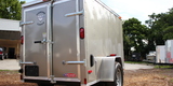 Diamond Cargo 5x8 Single Axle - Barn Doors