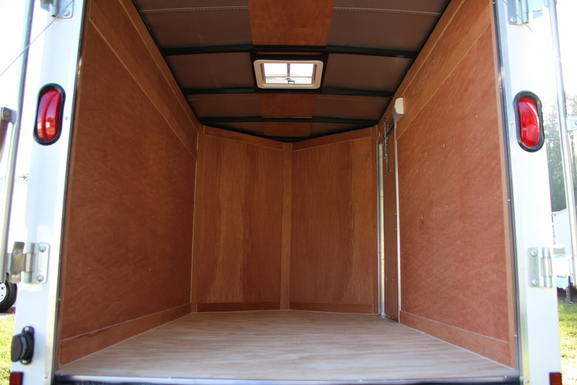 Diamond Cargo 5x8 Single Axle - Ramp Door & Side Door