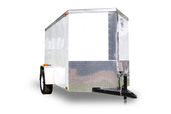 Diamond Cargo 5x8 Single Axle - Ramp Door