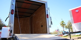 Diamond Cargo 5x8 Single Axle - Ramp Door & Side Door