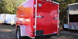 Diamond Cargo 5x8 Single Axle - Ramp Door & Side Door