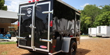 Diamond Cargo 5x8 Single Axle - Barn Doors & Side Door