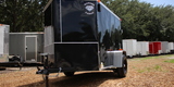 Diamond Cargo 5x8 Single Axle - Barn Doors & Side Door