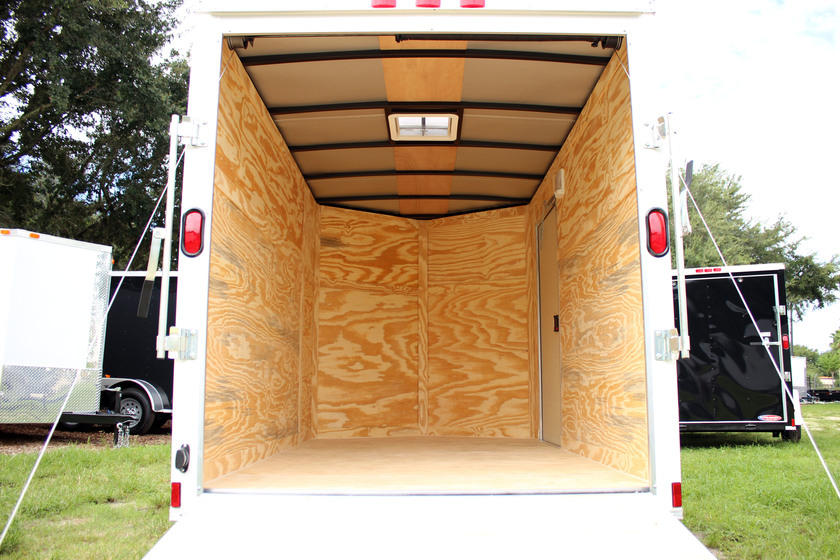 Diamond Cargo 6x10 Single Axle - Ramp Door