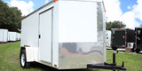 Diamond Cargo 6x10 Single Axle - Ramp Door & 80