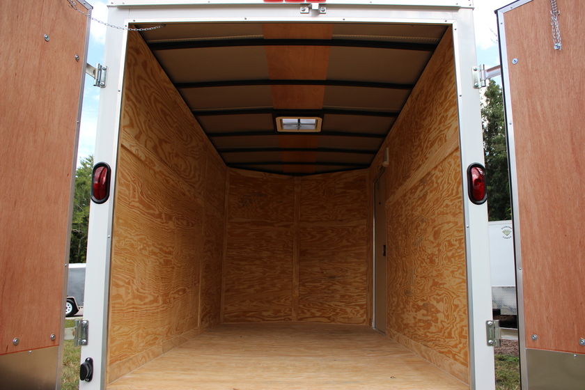 Diamond Cargo 6x12 Tandem Axle - Barn Doors