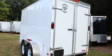 Diamond Cargo 6x12 Tandem Axle - Barn Doors