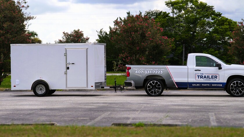 Diamond Cargo 6x12 Single Axle - Barn Doors