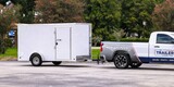 Diamond Cargo 6x12 Single Axle - Barn Doors