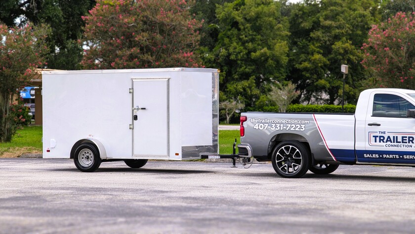 Diamond Cargo 6x12 Single Axle - Barn Doors