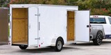 Diamond Cargo 6x12 Single Axle - Barn Doors