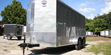 Diamond Cargo 6x14 Tandem Axle - Barn Doors