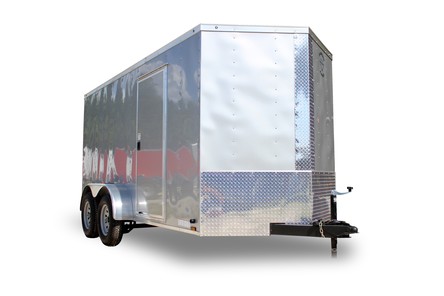 Diamond Cargo 6x14 Tandem Axle - Barn Doors