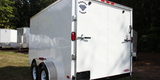 Diamond Cargo 7x12 Tandem Axle - Ramp Door