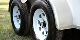Diamond Cargo 7x12 Tandem Axle - Barn Doors