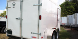 Diamond Cargo 7x12 Tandem Axle - Barn Doors