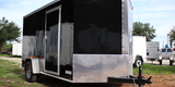 Diamond Cargo 7x12 Single Axle - Ramp Door