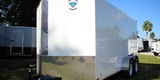 Diamond Cargo 7x14 Tandem Axle - Ramp Door