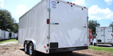 Diamond Cargo 8x16 Tandem Axle - Ramp Door