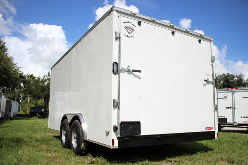 Diamond Cargo 8.5' x 16' Tandem Axle - Commercial Grade