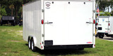 Diamond Cargo 8x18 Tandem Axle - Ramp Door