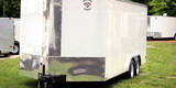 Diamond Cargo 8x18 Tandem Axle - Ramp Door