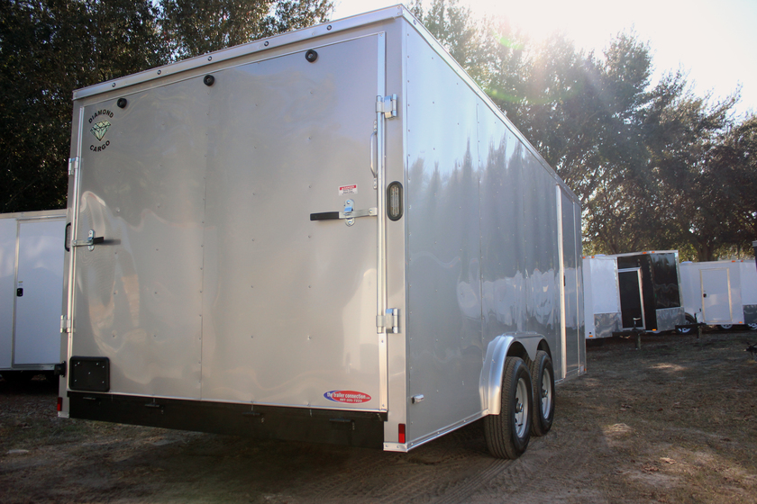 Diamond Cargo 8.5' x 18' Tandem Axle - Commercial Grade