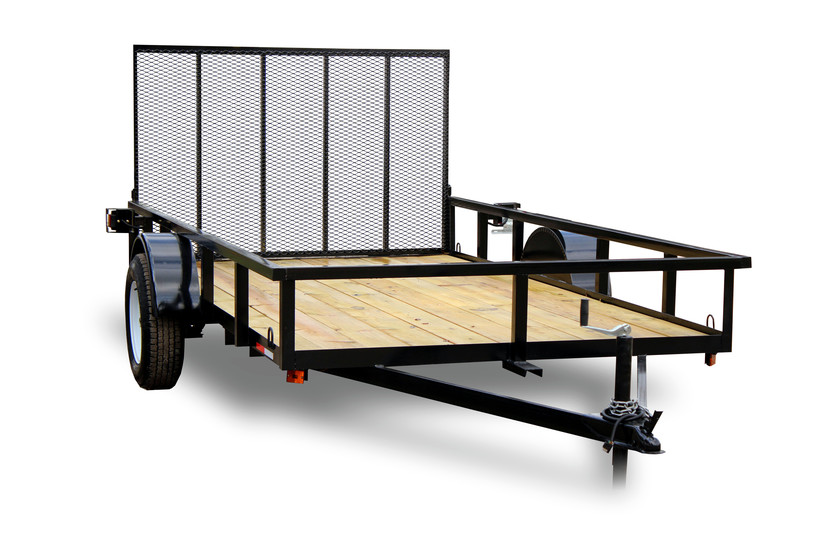 AMP 76"x12' Single Axle Utility