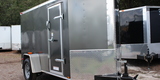 Diamond Cargo 5x10 Single Axle - Ramp Door & Side Door