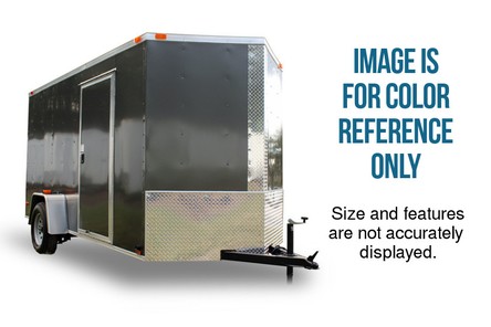 Diamond Cargo 6x12 Single Axle - Barn Doors