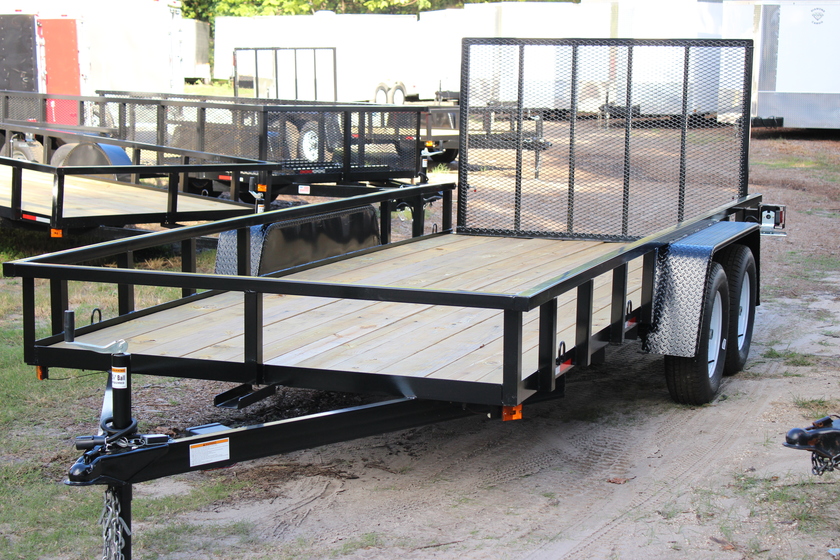 AMP 76"x16' Tandem Axle Utility