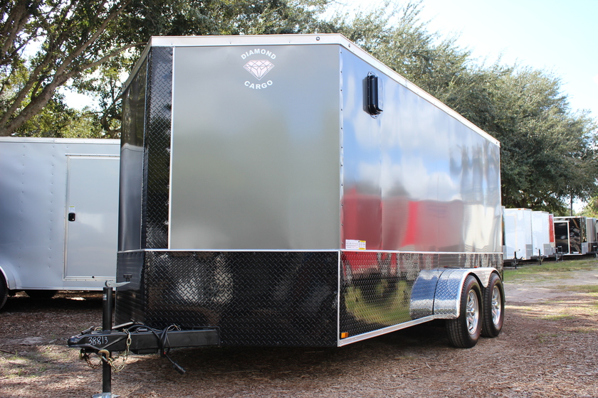 Custom 7' x 14' Motorcycle Hauler