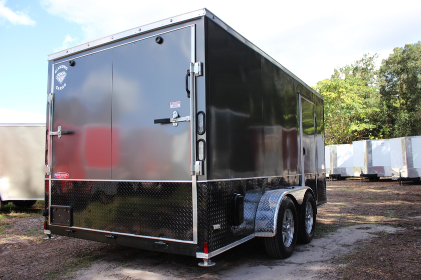 Custom 7' x 14' Motorcycle Hauler