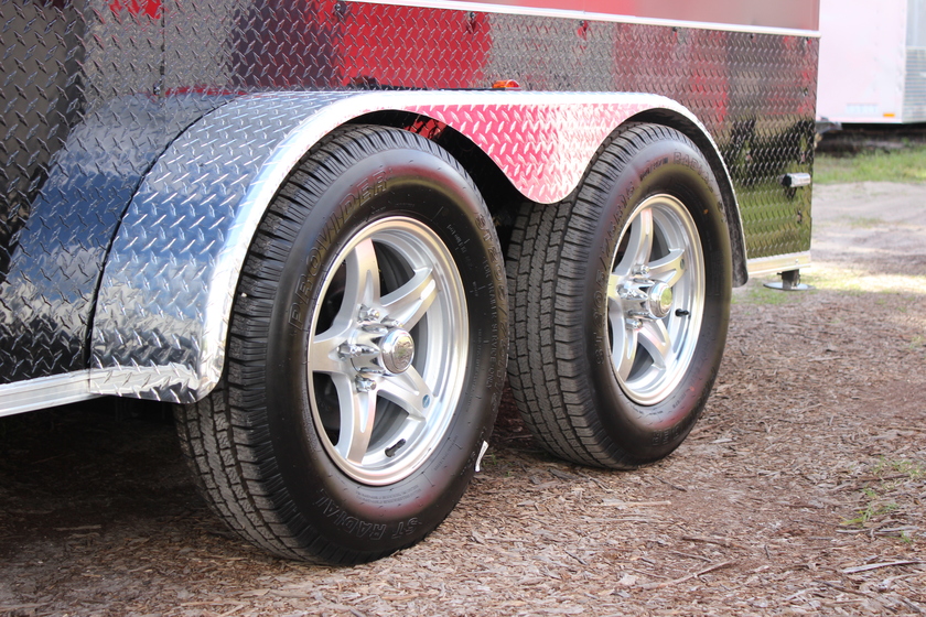 Custom 7' x 14' Motorcycle Hauler