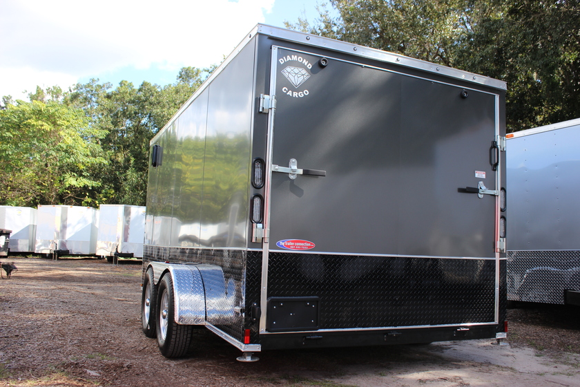 Custom 7' x 14' Motorcycle Hauler