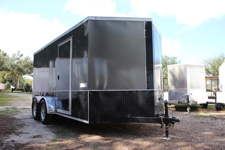 Custom 7' x 14' Motorcycle Hauler