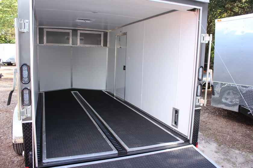 Custom 7' x 14' Motorcycle Hauler