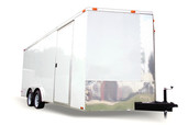 Diamond Cargo 8x18 Tandem Axle - Ramp Door