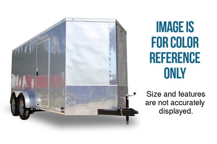 Diamond Cargo 7x12 Single Axle - Ramp Door