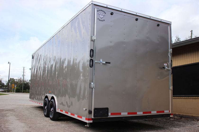 Custom 8.5' x 26' Enclosed Trailer