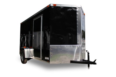 Diamond Cargo 6x12 Single Axle - Ramp Door