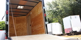 Diamond Cargo 6x12 Single Axle - Ramp Door