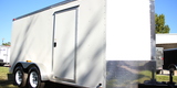 Diamond Cargo 7x14 Tandem Axle - Barn Doors