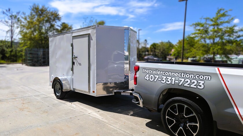 Nationcraft / Econocraft 6x10 Single Axle - Barn Doors