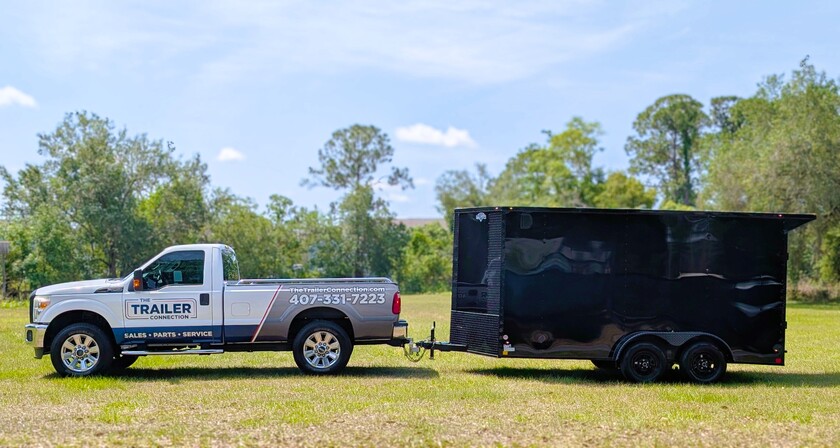 Diamond Cargo 7x14 Tandem Axle - Rear Spoiler